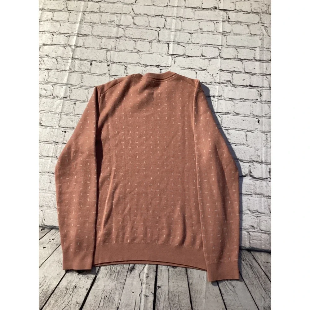 Ted Baker London Woman's/Men's Dusty Rose Geometric Crew Neck Sweater Size 4